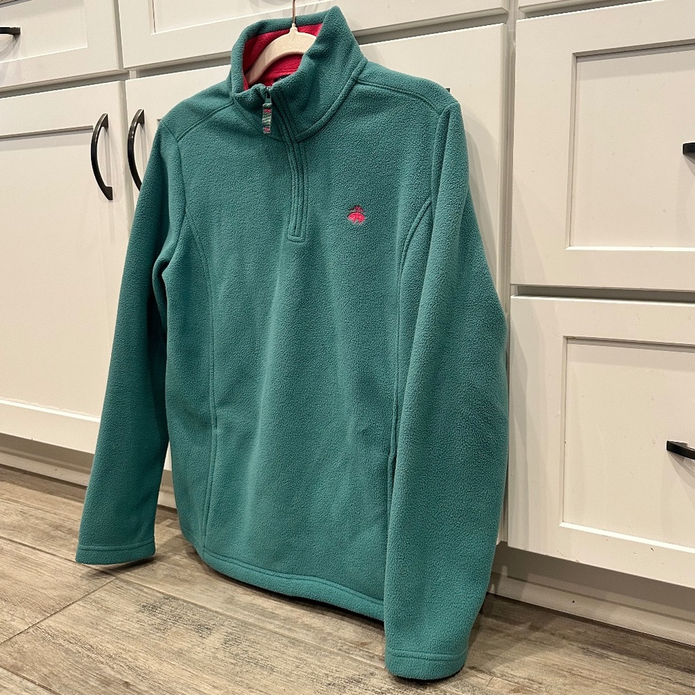 Brooks Brothers Quarter Zip Pull Over - Large